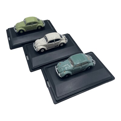 Volkswagen Beetle Set of 3 Diecast VW Bug 1:76 Scale Oxford | eBay
