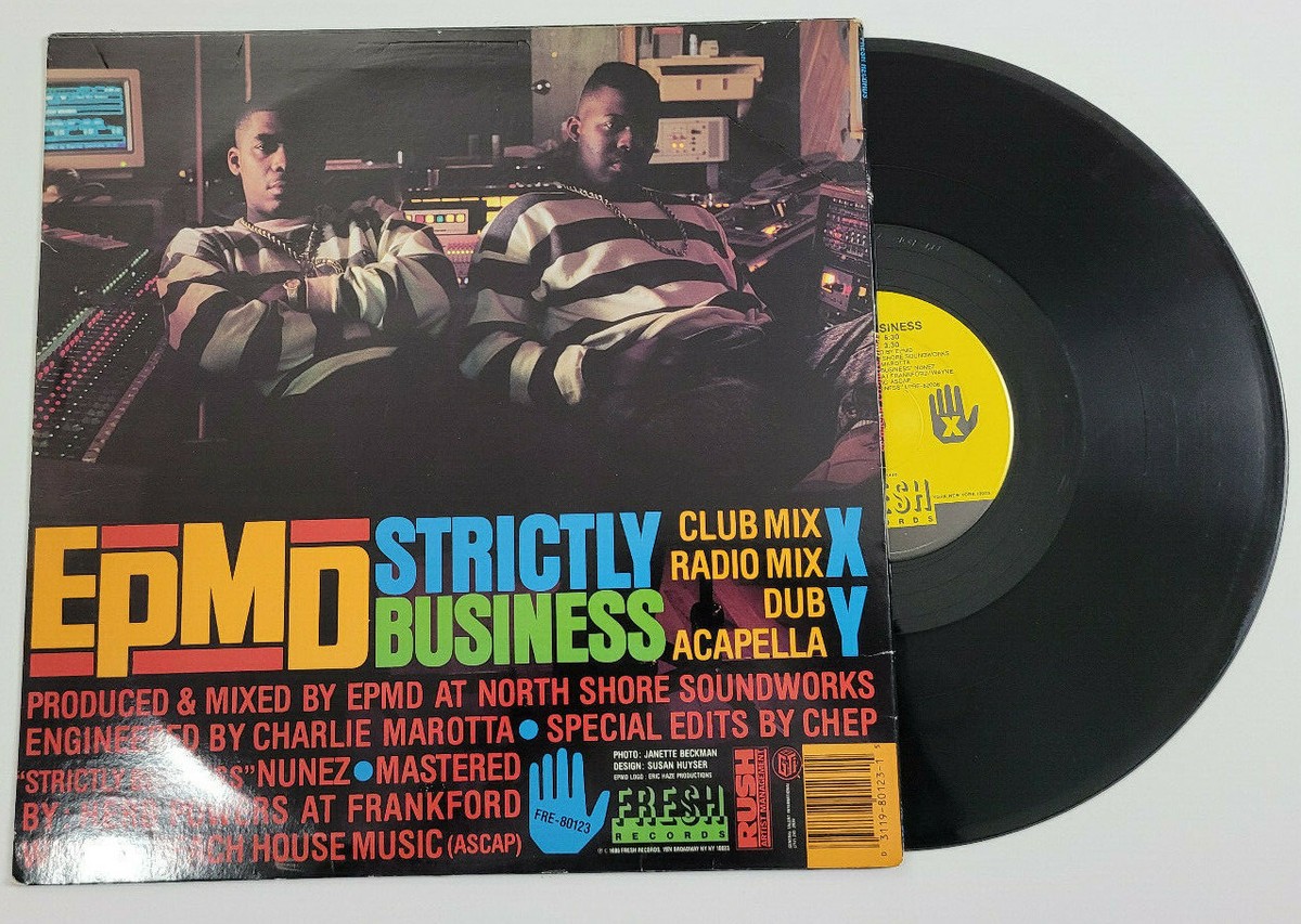 EPMD - STRICTLY BUSINESS - HIP HOP SINGLE (1988) | eBay