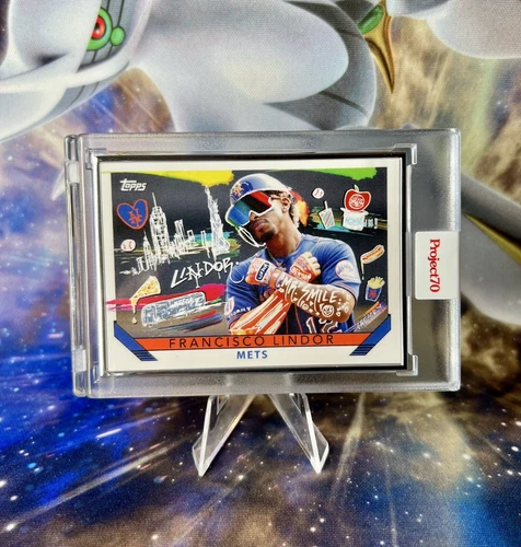TOPPS PROJECT70 FRANCISCO LINDOR BY GREGORY SIFF - AP 08/51 ARTIST PROOF #801
