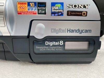 Sony Handycam DCR-TRV140 Digital8 Camcorder | eBay