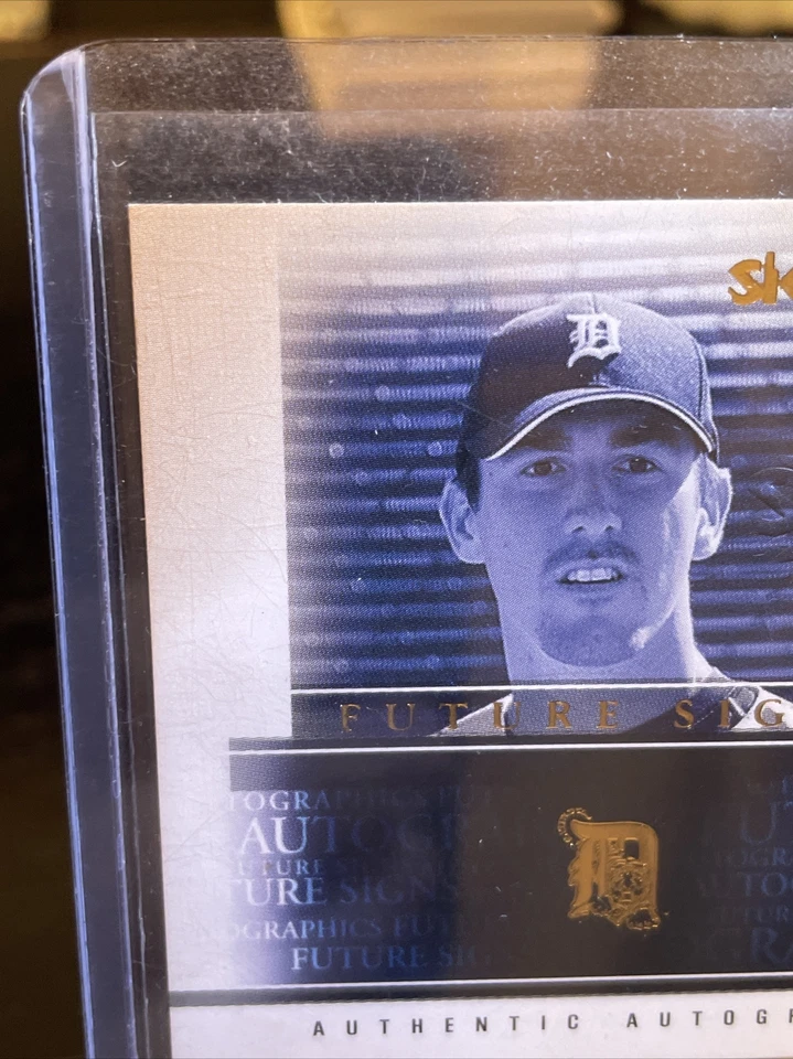 🔥2005 Skybox JUSTIN VERLANDER Autograph-ics RC Auto 26/45 SUPER RARE🔥 - Image 4 of 4