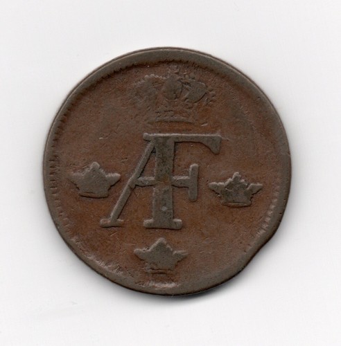 1761 - Schweden - Adolf Friedrich IV. 1 ör S.M. - Bild 2 von 2
