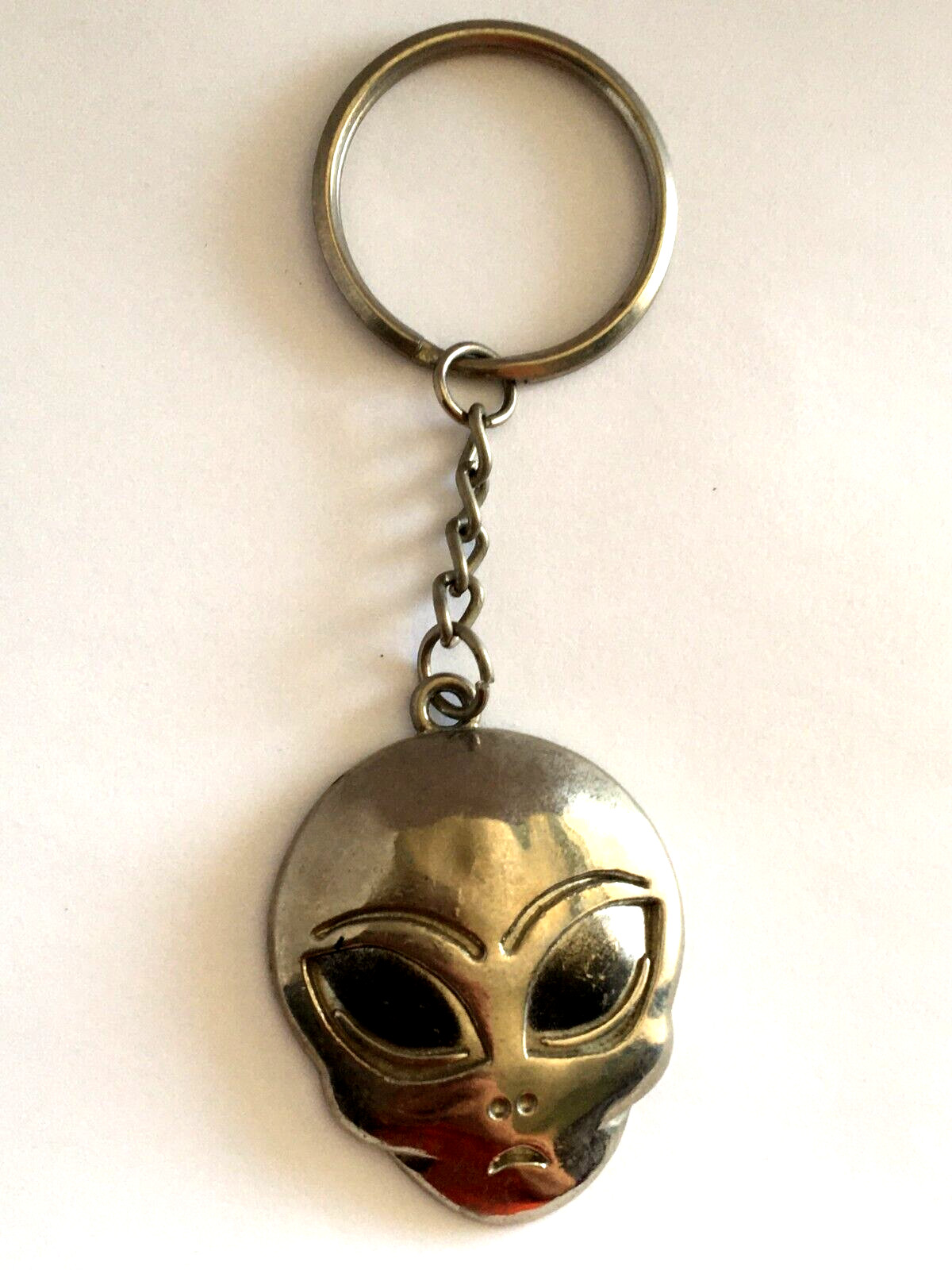 ALIEN KEY CHAIN Split Ring Key Holder SILVER COLO… - image 2