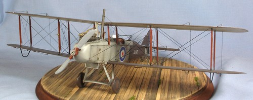 1/48 British IWW bomber Airco (de Havilland) D.H.9 Roden 423 Plastic Model kit - Picture 13 of 16