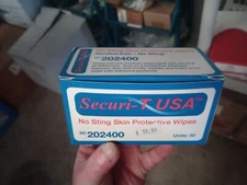 No-Sting Skin Prep Wipes 50-Pack – Barrier Film for Tape & Dressing Adhesion