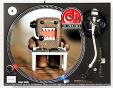 DJ Domo - 7"-12" DJ slipmat for LP turntable record player 