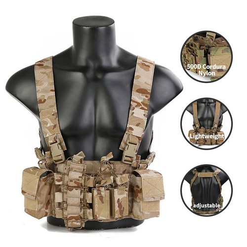 Emersongear Tactical Chest Rig D3CR Rapid Assault Armor For Plate Carrier Vest - Picture 2 of 40