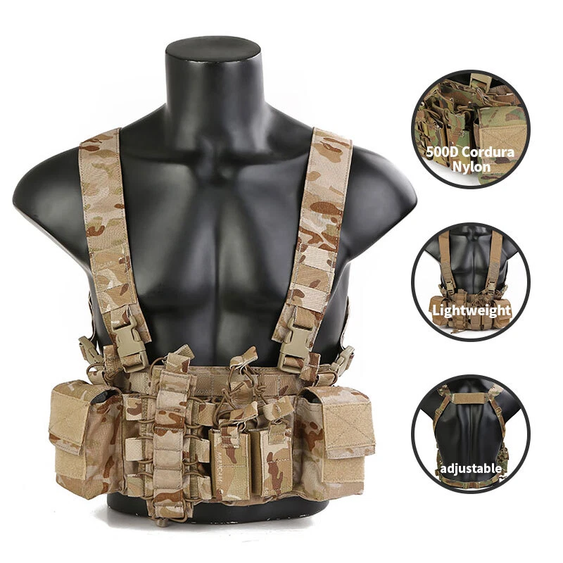 Emersongear Tactical Chest Rig D3CR Rapid Assault Armor For Plate Carrier Vest - Image 2 of 4