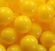 Pack of 400 Primary-Yellow Colored Jumbo 3" Size Commercial Grade Balls