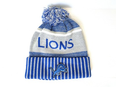 NFL Team Logo Detroit Lions Cap Winter 