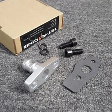 GT35 GT35R GT3582 Turbo Oil Return Drain Flange W/ 3/4" 19mm barb Fitting Kit