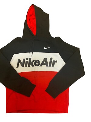 Nike Air Mens Hoodie SMALL- Blue/Red/White Late 2000's CJ4824