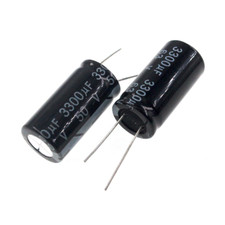 2pcs 50V 3300uF 50Volt 3300MFD 18 35mm Aluminum Electrolytic Capacitor