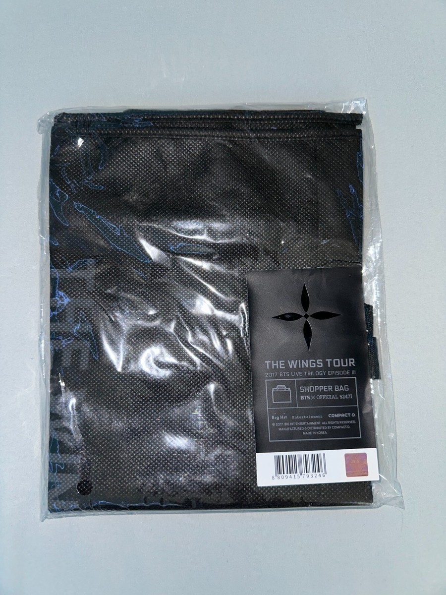 BTS THE WINGS TOUR ショルダーバッグ OFFICIAL BTS THE WINGS TOUR SHOPPER BAG | eBay