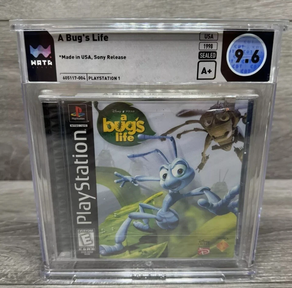 9.6 A+ 1st Print Disney’s A Bug's Life Sony PlayStation 1 PS1 WATA NOT VGA CGG - Image 3 of 4