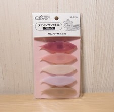 Clover Tatting Shuttle Japanese Lacemaking Tool JAPAN FLORA 57-820 5pcs