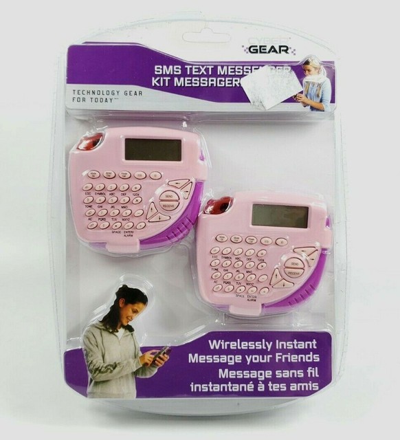 Sakar 79468 Cyber Gear Slide up SMS Wireless Instant Text Messenger