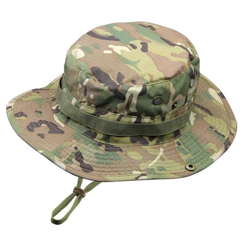 Military Tactical Boonie Hats for Men Women Summer UV Sun Protection Bucket H...