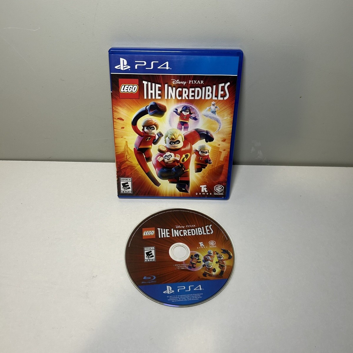 LEGO The Incredibles (PlayStation PS4, 2018) No Manual Video Game