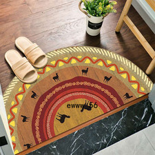 Böhmische Türmatte Fußmatte Halbrund Fußabtreter Eingang d Form 40 x 80 cm
