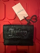 NWT Juicy Couture Black Heart Wallet