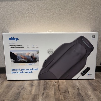 Chirp R-RTB-1-BK-B Contour Decompression & Massage Table - Black NEW