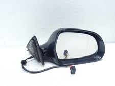 Audi A4 2008 Front Driver Side Right Electric Wing Mirror Black E1020931