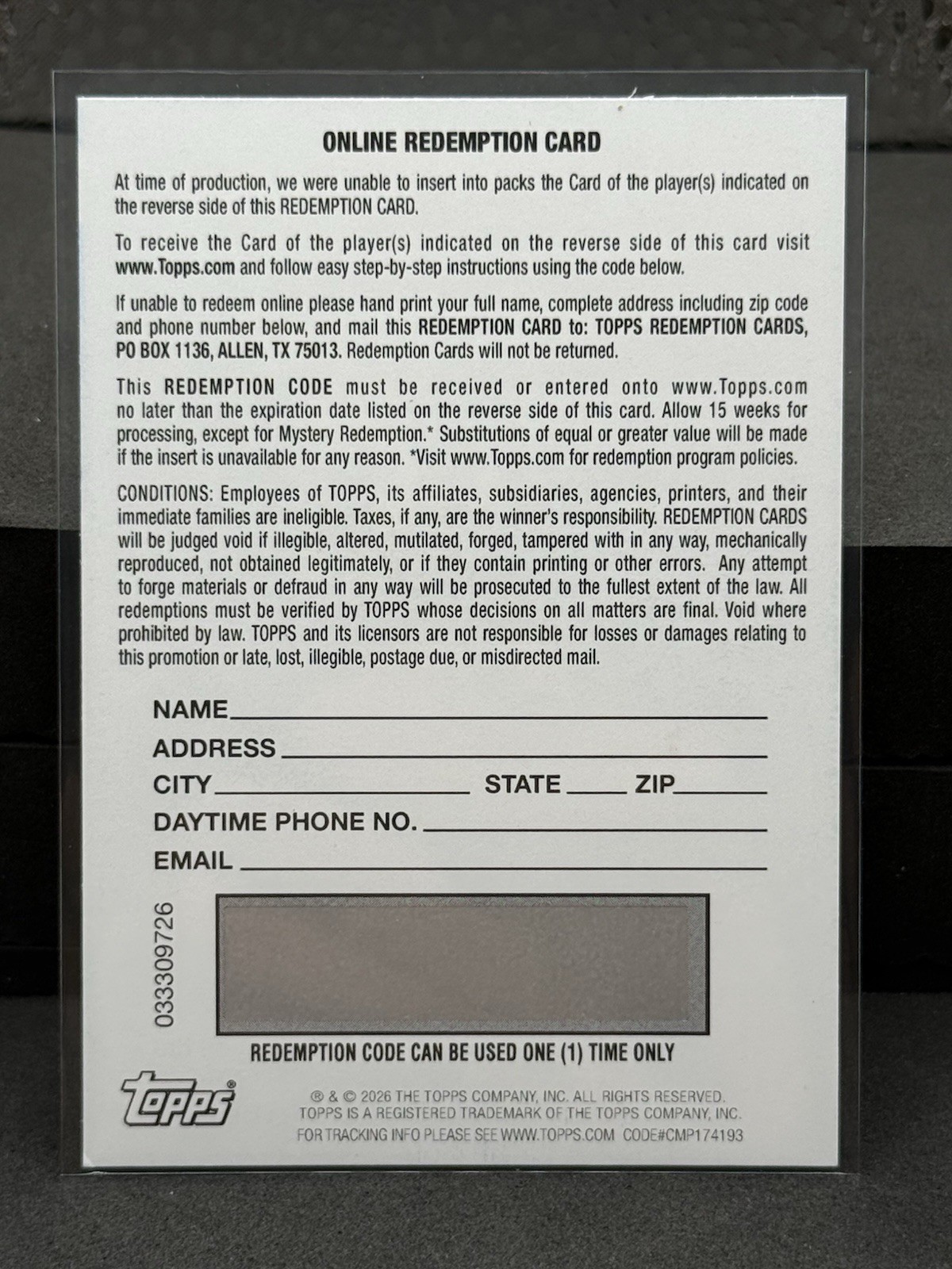 2026 Topps Finest Nolan McLean Black Geometric Refractor RC Auto /10 view 2