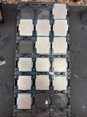 LOT OF 12 CPU Working Desktop Processors i5-14th Intel i7 11700f