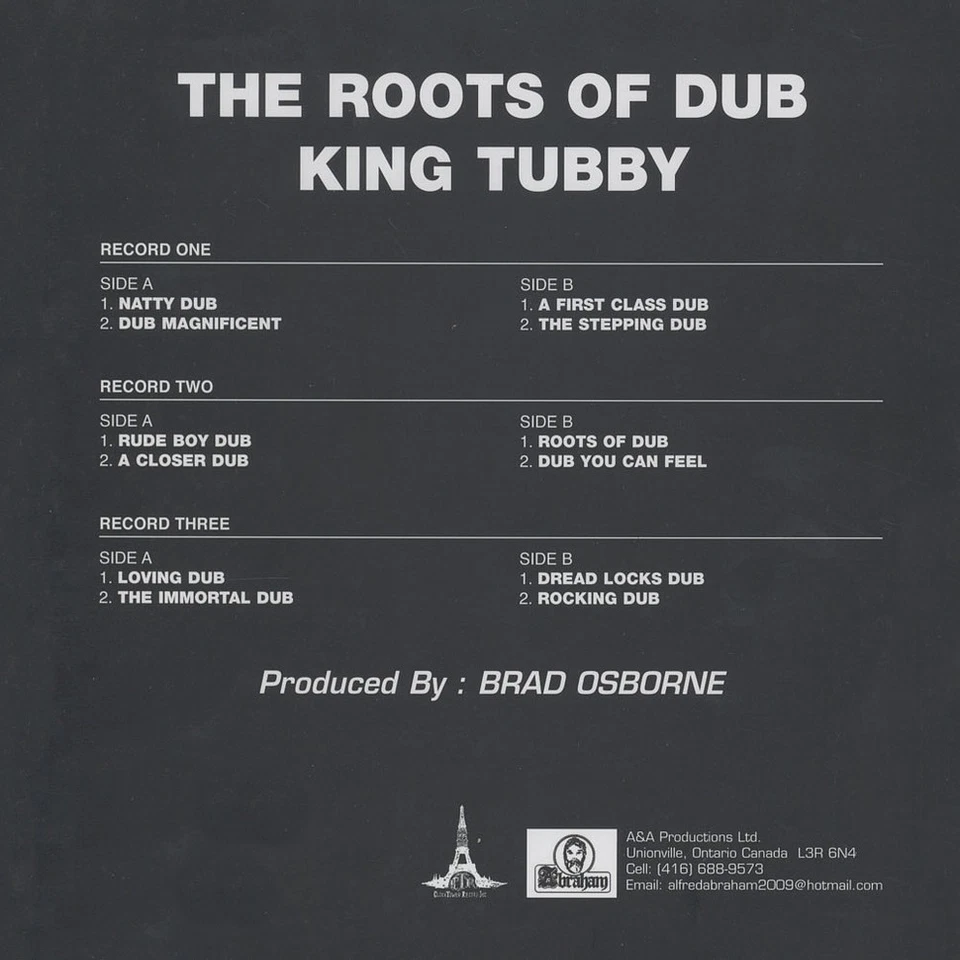 King Tubby - The Roots Of Dub Box Set (Vinyl 3x10" - 2015 - US - Original) - Bild 2 von 2