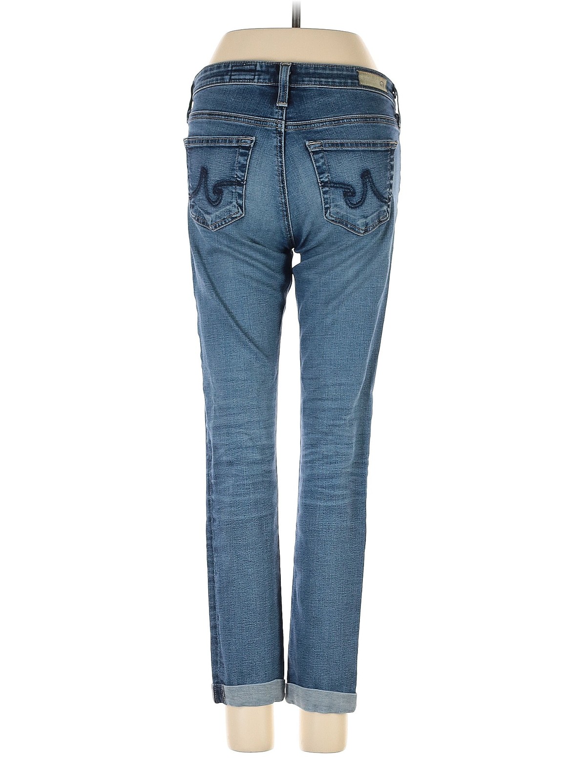 Adriano Goldschmied Women Blue Jeans 25W thumbnail 2