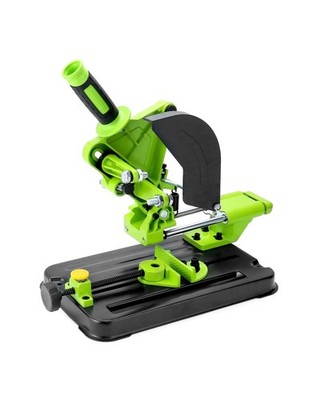 QWORK Angle Grinder Bracket, Adjustable 45 Degree Clamp Angle Grinder Holder ...
