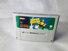Thumbnail of ebay&reg; auction 286752682051 | Videospiel Super Soccer SNES Super Nintendo nur Kart Vintage