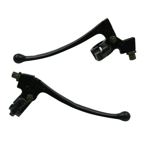 L+R 1 Pair Clutch Brake Lever Set For HONDA CRF50F CRF70F CRF80F CRF100F C200 - Picture 4 of 9