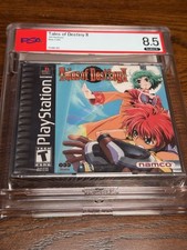 Tales of Destiny II 2 PS1 PSA 8.5 A+ Sealed PlayStation Namco RPG Eternia