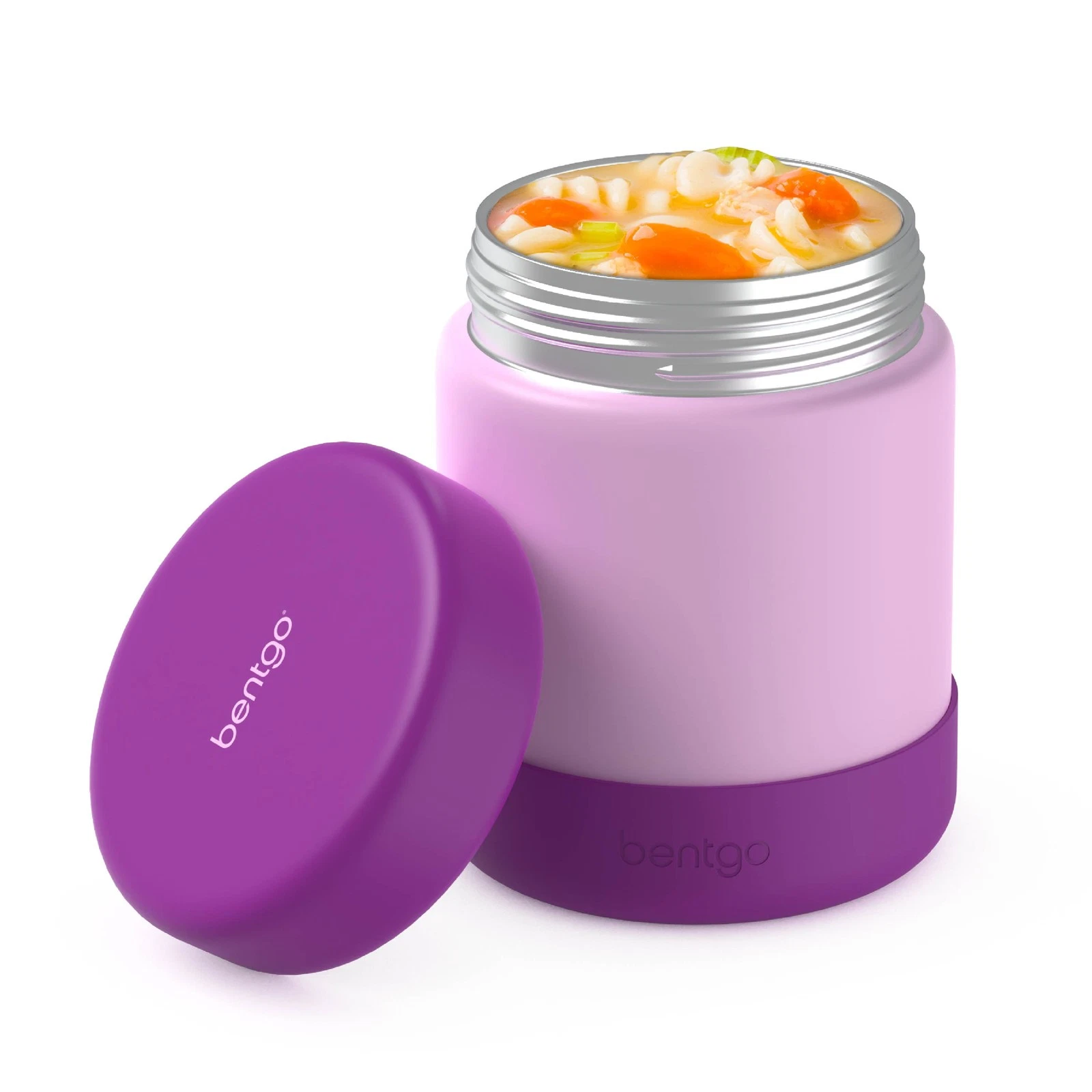 Kids Stainless Steel Insulated Food Jar - Purple