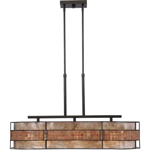 Laguna - 3 Light Pendant - 21 Inches high Island Light Quoizel Lighting - Picture 4 of 6