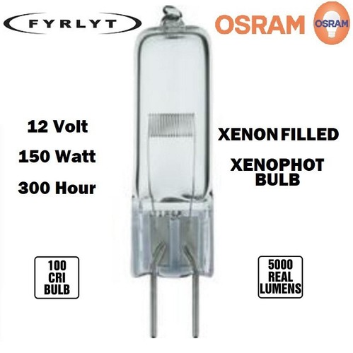 FYRLYT 5000 Driving Light Replacement Spare Osram Bulb 12V 150W - HLX62139 - Picture 1 of 4