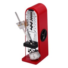 Mini Mechanical Metronome Professional for Piano Guitar,Red