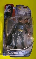 DC Comics Total Heroes Batman 6" Action Figure BHD47 Mattel Batarang 6” - Read