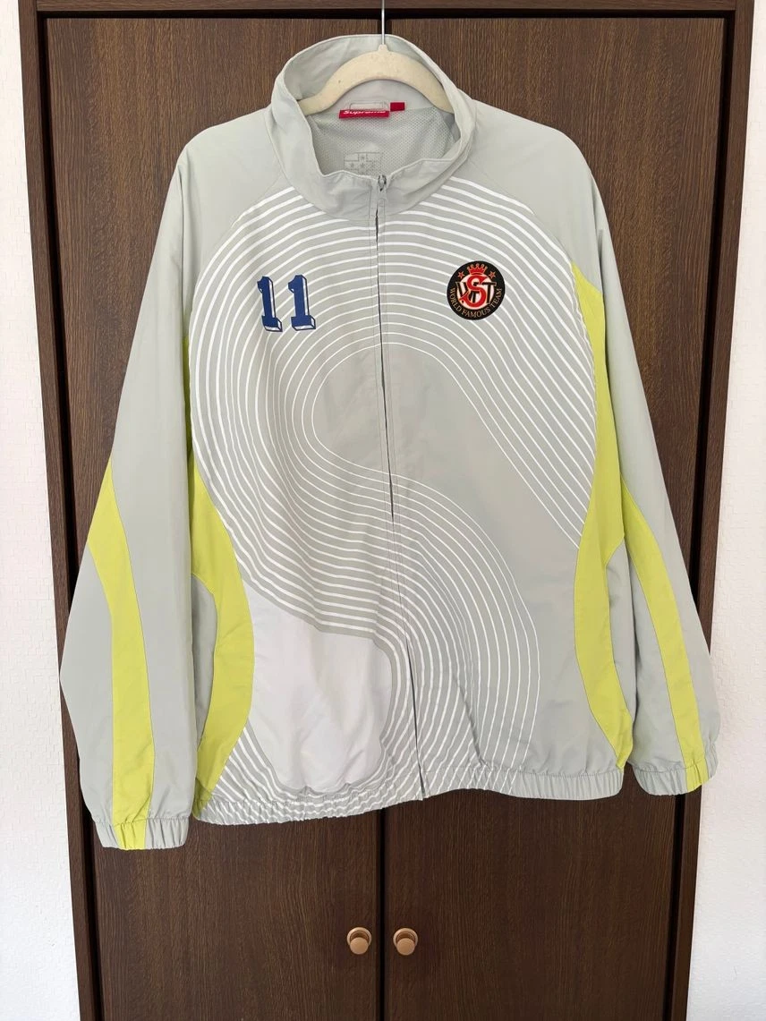 Veste de survêtement légère logo Supreme S comme neuve