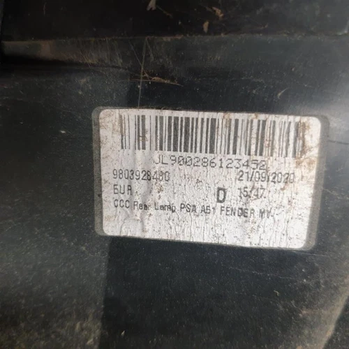 9823928480 Piloto Trasero Derecho para CITROEN C3 Live Edition 2016 257199 - Imagen 2 de 10