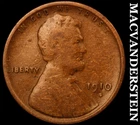 1910-S Lincoln Wheat Cent- Semi Key Better Date No Reserve #J7223