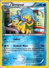 Simipour 29/99 Reverse Holo Pokemon BW Next Destinies 2012 NM