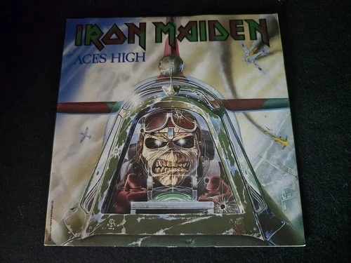 Iron Maiden Aces High 7" Single - 1984 UK Release