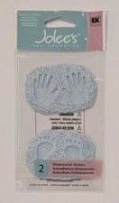 Jolee's Baby Boy Blue Hand  Foot Prints Scrapbooking Stickers