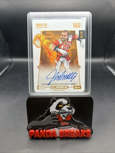 2026 Bo Jackson Battle Arena Smoltzie Fire Auto #32/50 Power 160 John Smoltzie