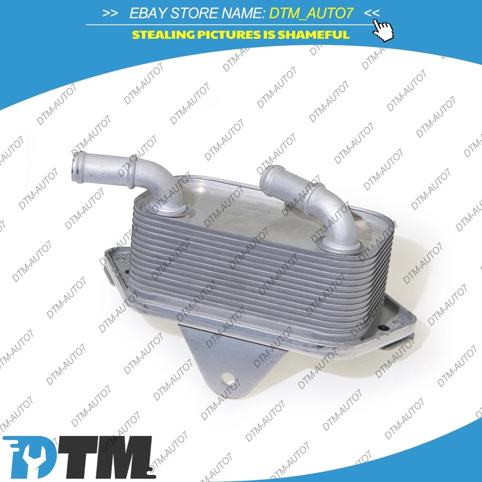 MAHLE Engine Oil Cooler with 06E117021G For Audi Q5 A4 A5 A7 A8 A6 Q7 S4 S5 - Image 2 of 4