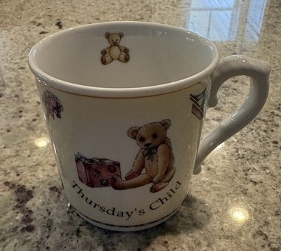 Royal Worcester Fine Bone China Mug Thursday s Child Vintage by Jenny Barnard
