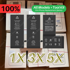 Replacement Internal Battery For iPhone6 7 8 Plus 11 12 13 14 15 16 Pro Max Lot